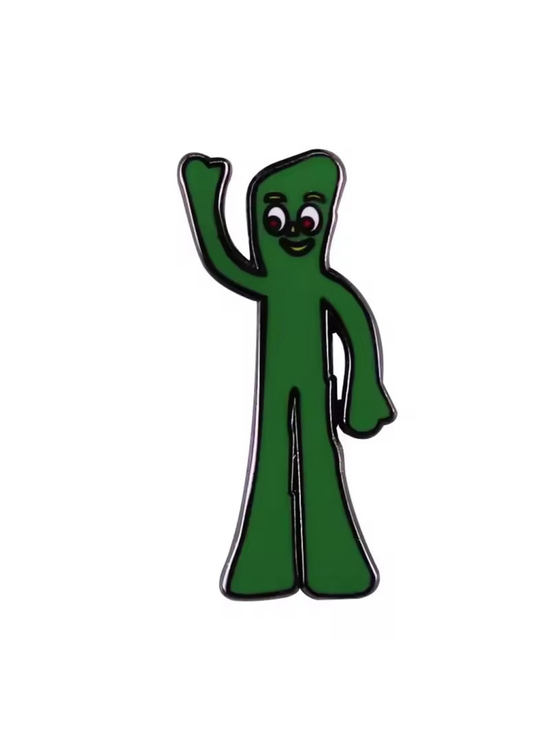 Unbranded Jewelry - Classic Cartoon Gumby Enamel Pin